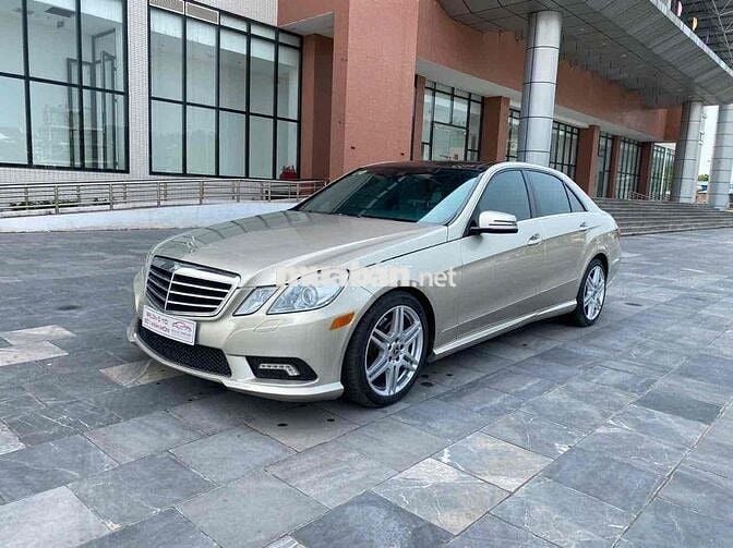 Mercedes E350 2009 4x4Matic Vàng cát