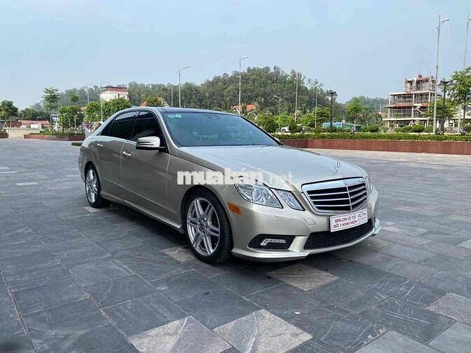 Mercedes E350 2009 4x4Matic Vàng cát