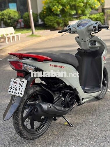 Vision 2017 xanh xi măng BSTP nguyên zin 9 nút
