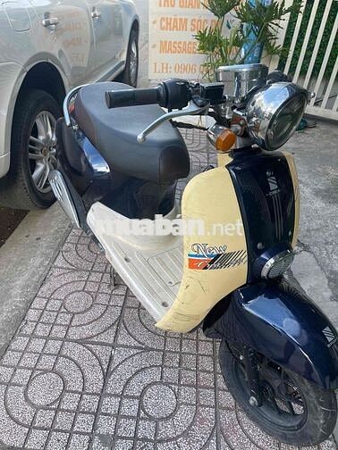 Honda Crea 2024 Xanh, vàng 6196 km 50cc