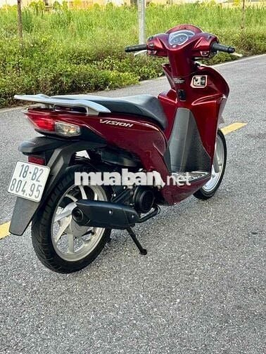 Honda Vision 2021 Vành 8 nan Đỏ