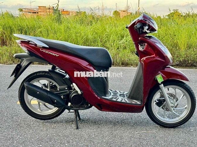 Honda Vision 2021 Vành 8 nan Đỏ