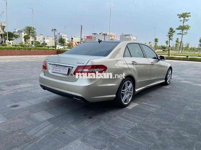 Mercedes E350 2009 4x4Matic Vàng cát