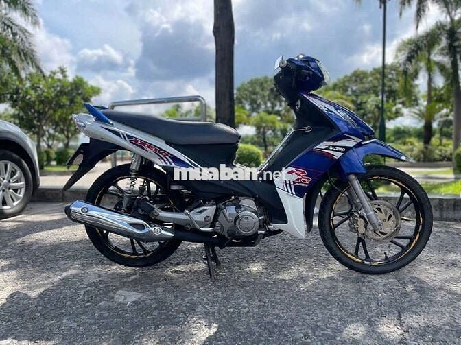 Suzuki Axelo Xanh trắng zin êm ái