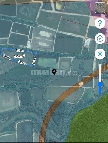 Bán đất gần trung tâm xã An Thới Đông Huyện Cần Giờ TPHCM 