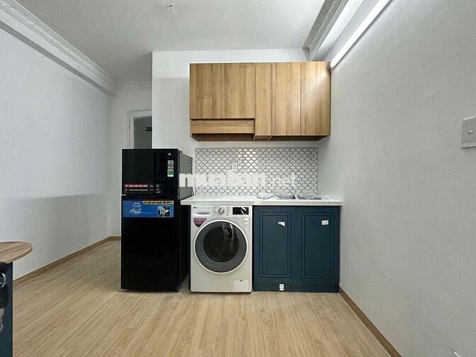Căn hộ 1PN Tách bếp ban công Nguyễn Thiện Thuật Q3 gần chợ Bàn Cờ