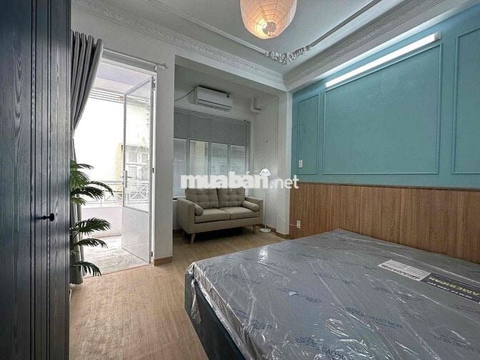 Căn hộ 1PN Tách bếp ban công Nguyễn Thiện Thuật Q3 gần chợ Bàn Cờ