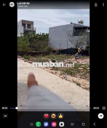 bán đất kiệt 4m ô tô Bình Kỳ. hòa quý. giá 2 tỷ 350. có tl. nắm chủ 