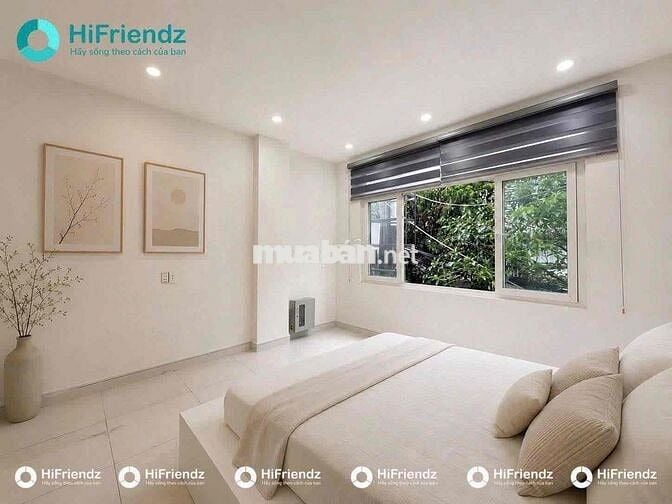 Căn Hộ Dịch Vụ Cao Cấp - Studio Cửa sổ trời full nội thất - Máy giặt