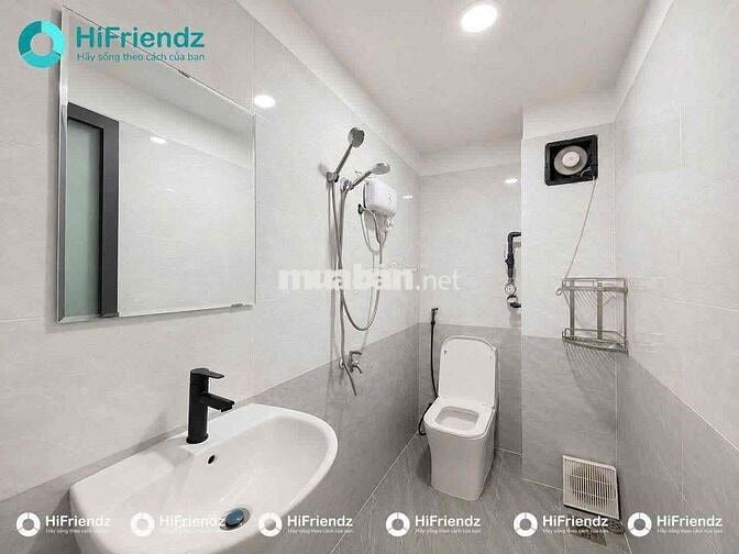 Căn Hộ Dịch Vụ Cao Cấp - Studio Cửa sổ trời full nội thất - Máy giặt
