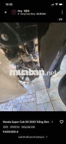 Honda Super Cub 50 2024 Kem 14.000 km