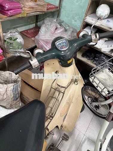Honda cổ 50STD 1996 Xanh rêu, Kem
