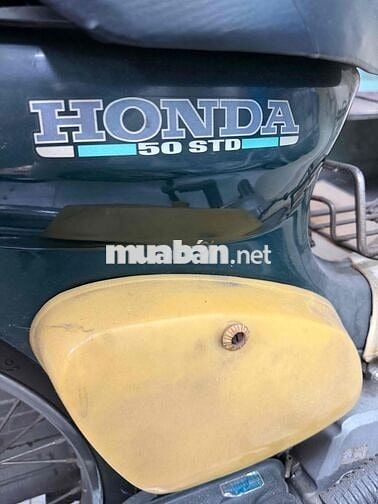 Honda cổ 50STD 1996 Xanh rêu, Kem