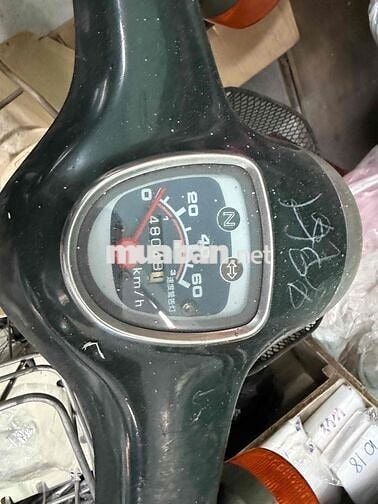Honda cổ 50STD 1996 Xanh rêu, Kem