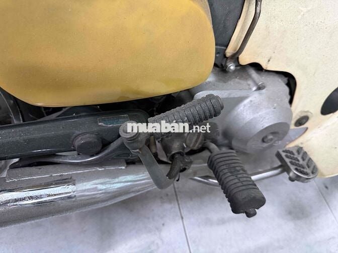 Honda cổ 50STD 1996 Xanh rêu, Kem