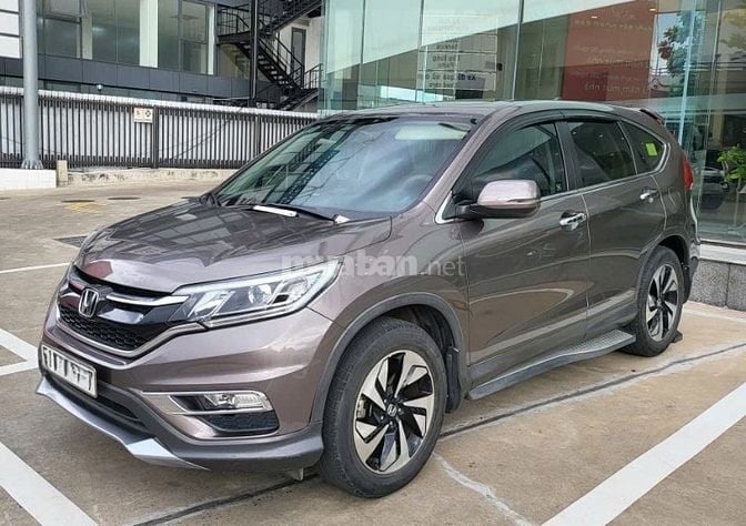 HONDA CR-V 2.4 số tự động, 2015 màu Titan, xe nhà 1 đời chủ