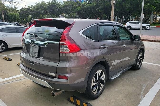 HONDA CR-V 2.4 số tự động, 2015 màu Titan, xe nhà 1 đời chủ