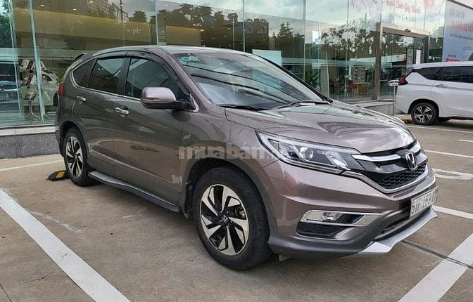 HONDA CR-V 2.4 số tự động, 2015 màu Titan, xe nhà 1 đời chủ