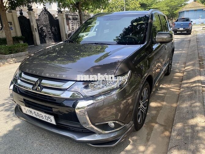 Mitsubishi Outlander 2016 Tự động 85345 km Nâu