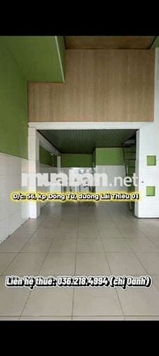 CHO THUÊ KI-ỐT GIÁ TỐT PHÙ HỢP Ở VÀ KINH DOANH Ở KHU DAN CƯ ĐÔNG ĐÚC