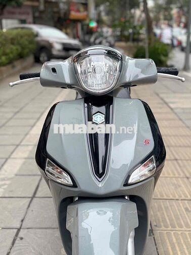 Piaggio Liberty S 125 iGet cuối 2016 Xám xi măng
