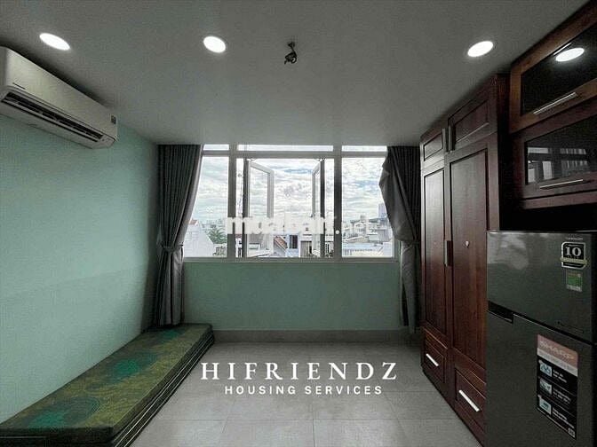 Studio giá rẻ đối diện TDTU Kim Sơn cửa sổ trời FULL NT gần Lotte mart
