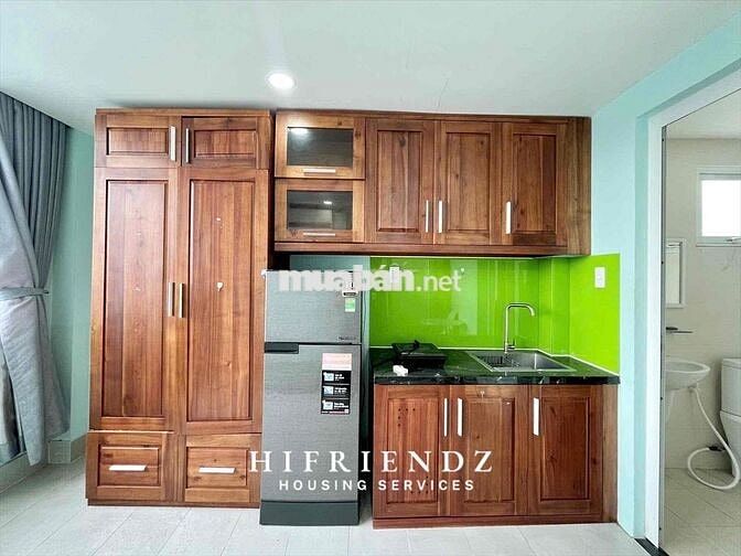 Studio giá rẻ đối diện TDTU Kim Sơn cửa sổ trời FULL NT gần Lotte mart