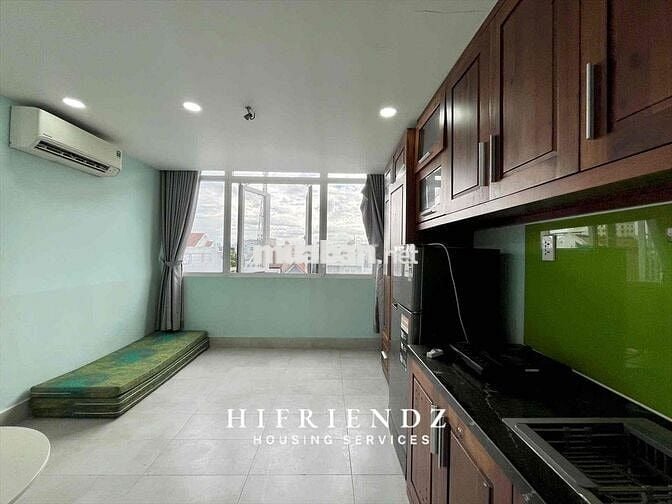 Studio giá rẻ đối diện TDTU Kim Sơn cửa sổ trời FULL NT gần Lotte mart