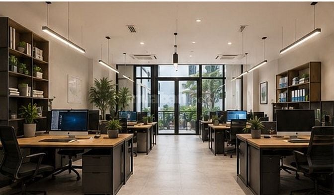 CHO THUÊ NHÀ 4 LẦU SÀN TRỐNG - GIÁ 42 TRIỆU KHU ĐÔ THỊ AN PHÚ