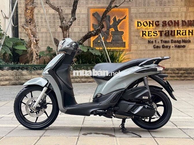 Piaggio Liberty S 125 iGet cuối 2016 Xám xi măng