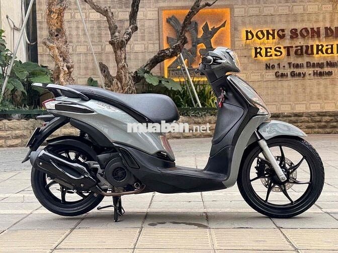Piaggio Liberty S 125 iGet cuối 2016 Xám xi măng
