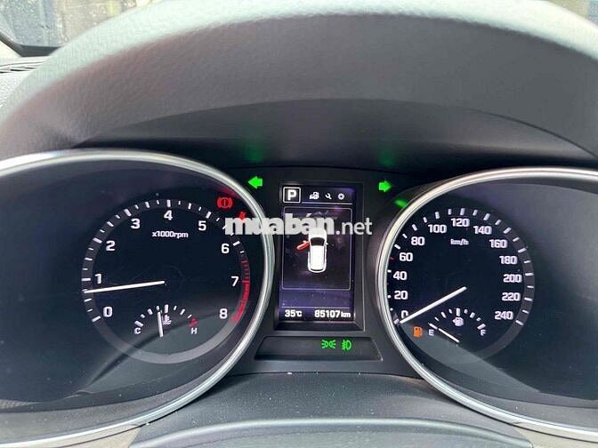 Hyundai Santafe 2018 full xăng 2 cầu Đen