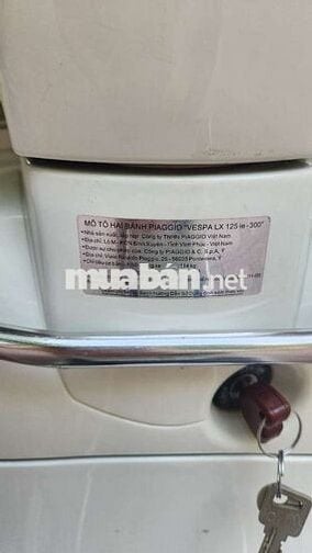 Piaggio Vespa LX 125 ie 2011 Trắng