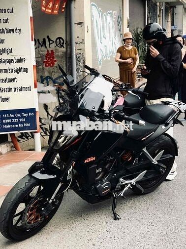KTM Duke 200 Đen Xăng