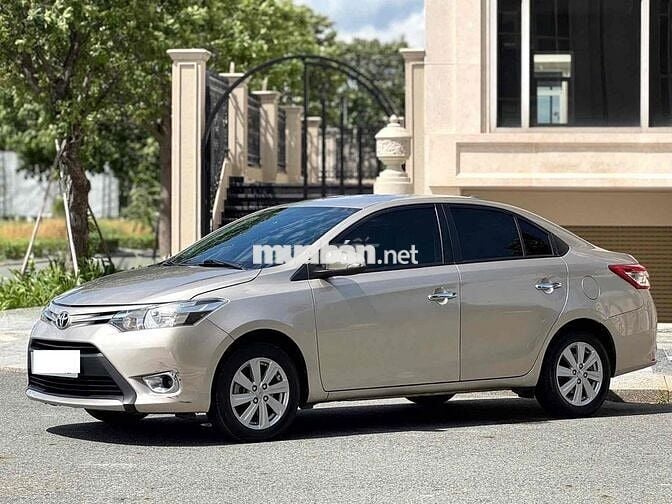 Toyota Vios E 2016 Vàng cát