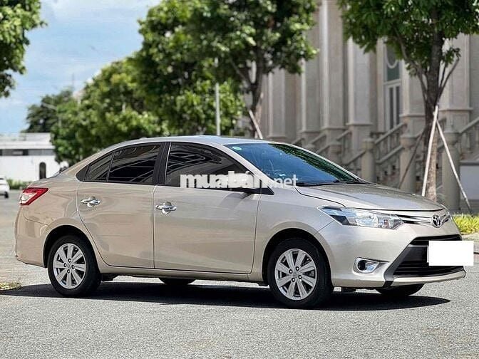 Toyota Vios E 2016 Vàng cát