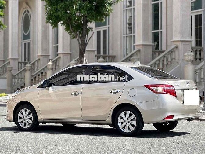 Toyota Vios E 2016 Vàng cát