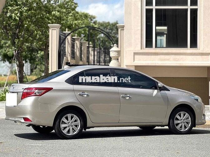 Toyota Vios E 2016 Vàng cát