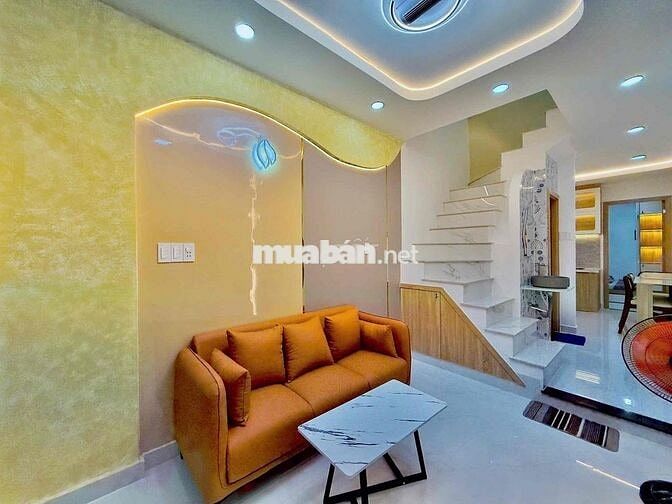 NHÀ ĐẸP KHU TRUNG TÂM BÌNH THẠNH NGAY VÒNG XOAY HÀNG XANH