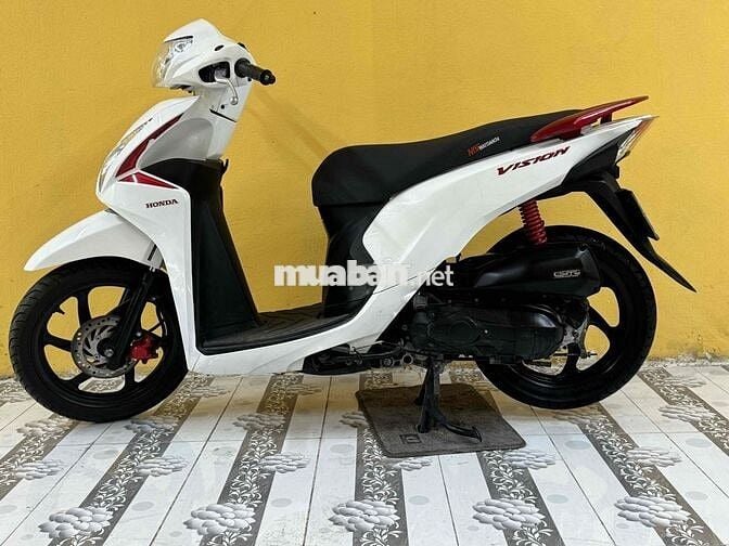 Vision 2019 khoá ga trắng đỏ mới keng 43D1-837.38
