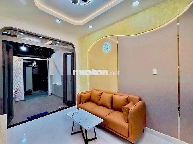 NHÀ ĐẸP KHU TRUNG TÂM BÌNH THẠNH NGAY VÒNG XOAY HÀNG XANH