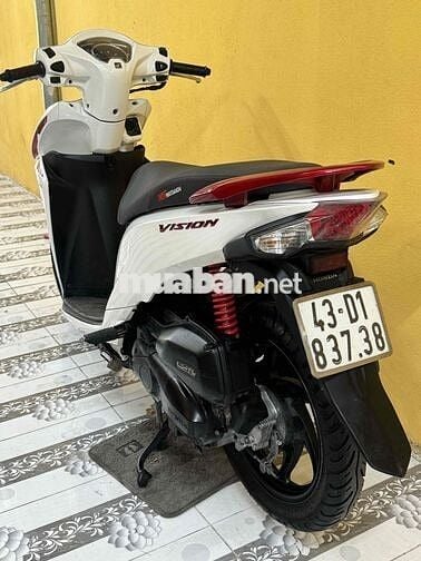 Vision 2019 khoá ga trắng đỏ mới keng 43D1-837.38