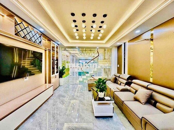 Nhà Phố Khu Liền Kề Thạnh Xuân (4x25m) 4PN 5WC Xe Hơi Vô Nhà 16tr