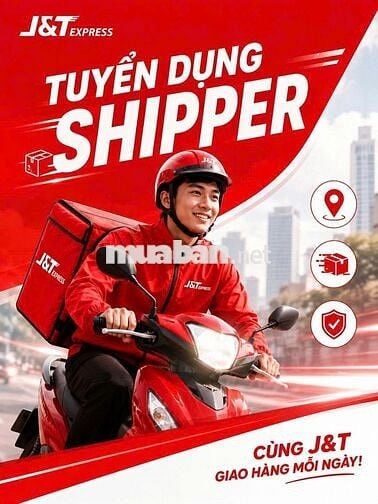 QB - SHIPPER GIAO HÀNG THỜI VỤ NHẬN LƯƠNG TUẦN