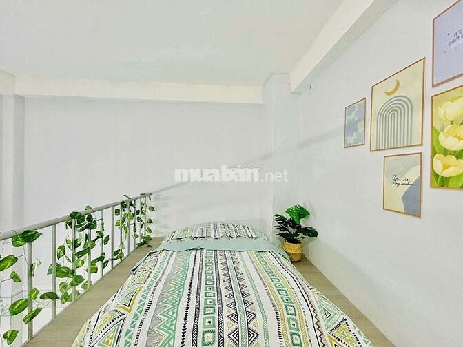 Dãy phòng trọ gác cao giá rẻ gần KCN Tân Thới Hiệp, chợ Hiệp Thành