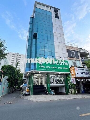 CHO THUÊ BUILDING 2 MẶT TIỀN GẦN SƯ VẠN HẠNH MALL, HẦM 9 LẦU DTSD 1800