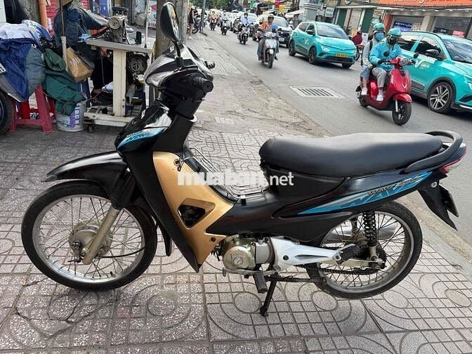 Honda Wave A 2013 Đen Vàng