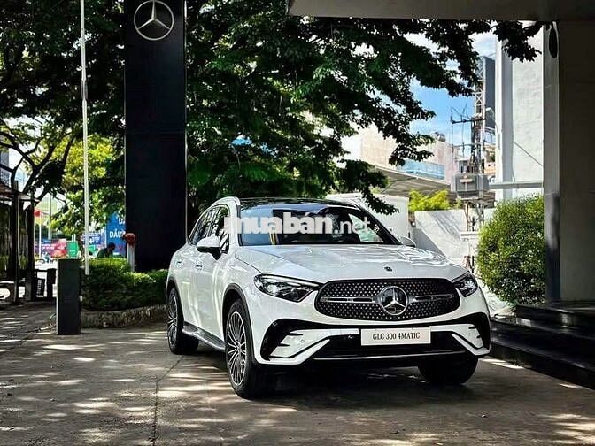 Mercedes-Benz GLC300 4Matic V3 2025 Trắng/Đen