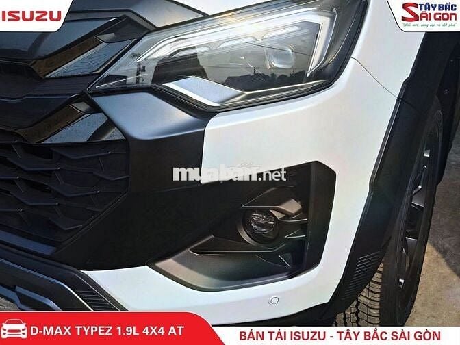 ISUZU D-MAX TYPE Z MÀU TRẮNG "NGỌC TRINH" VIN 2025