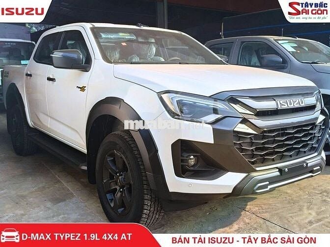 ISUZU D-MAX TYPE Z MÀU TRẮNG "NGỌC TRINH" VIN 2025
